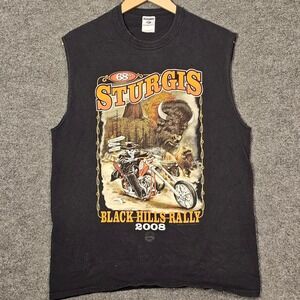 2008 Sturgis South Dakota Motorcycle Rally Sleeveless Shirt